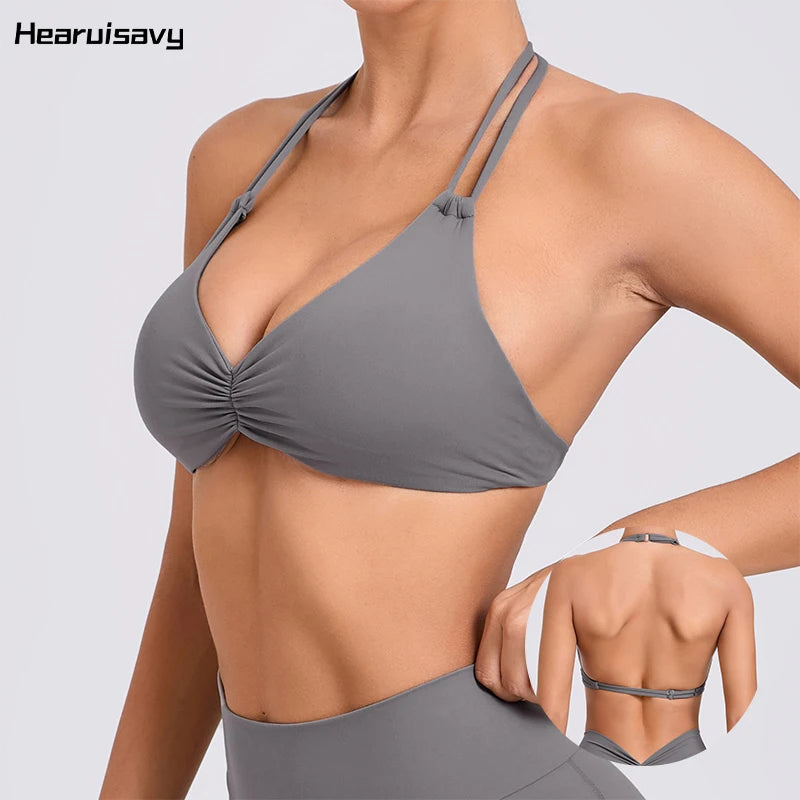 SERS-Adjustable Yoga Bra Quick-Dry Top Women Sports