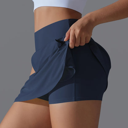 SERS-Outdoor Sports Skirt Badminton Tennis Skirt