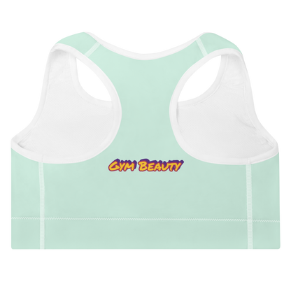 Gym01 Padded Sports Bra Green