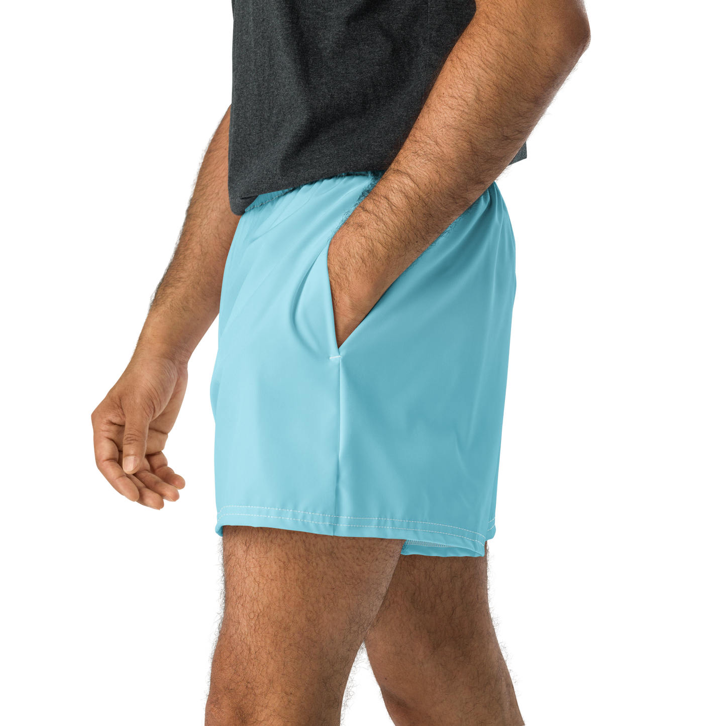 SH B69-4 All-Over Print Unisex Athletic Shorts Aqua